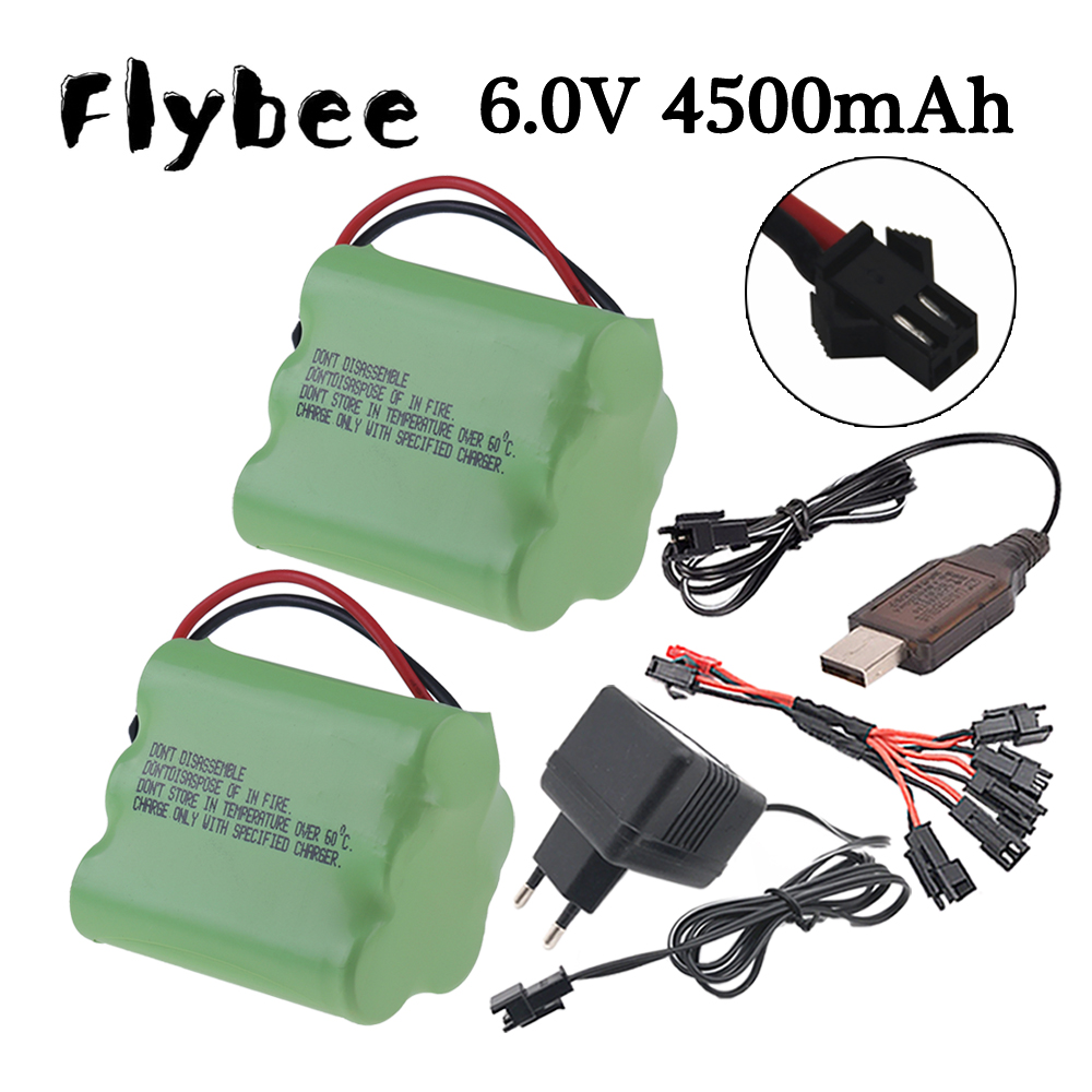 Rc Helicopter Charger - 6v 4500mAh 니켈 수소 배터리 SM