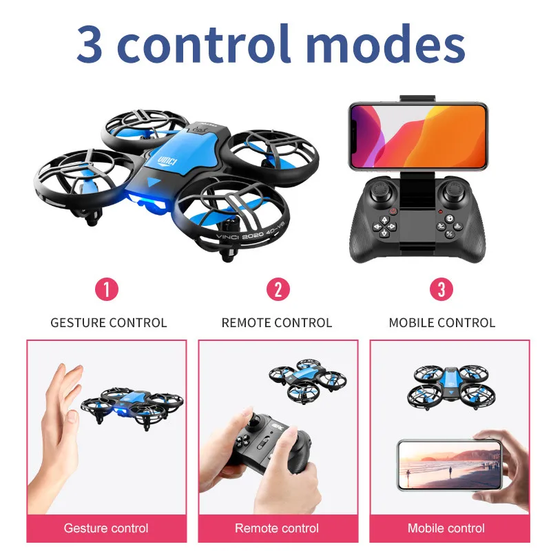 Rc Helicopter Gas - RC 비행기 장난감 제스처 컨트롤 V8