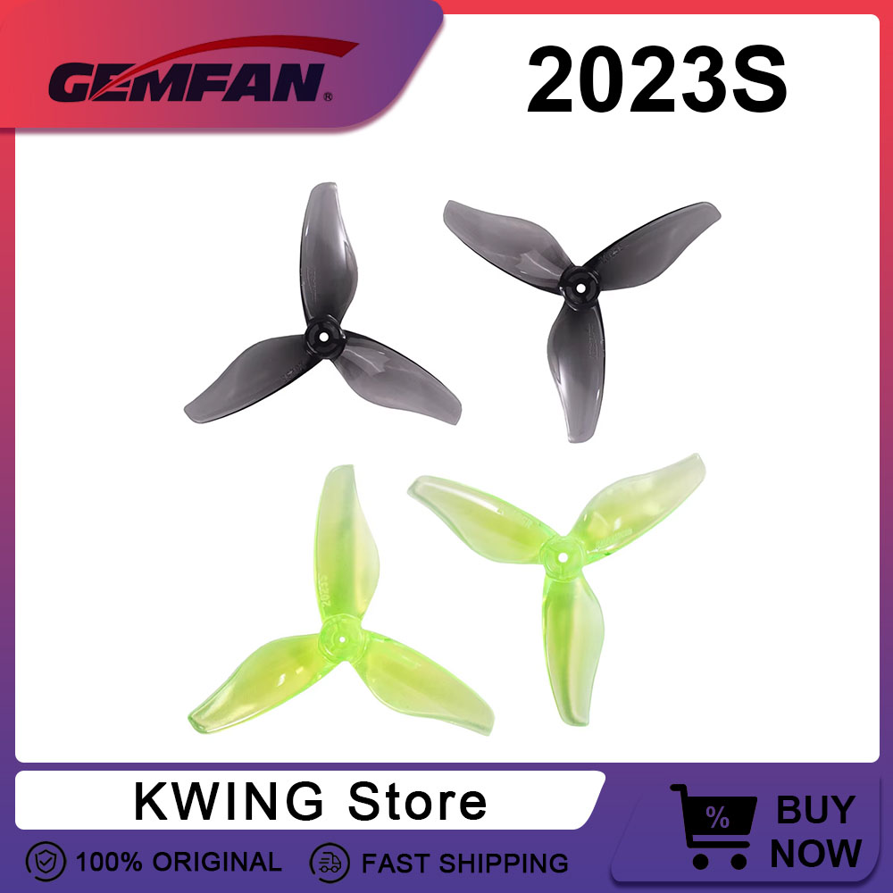 Rc Helicopter Blade - 12쌍(12CW+12CCW) Gemfan 2023S 허리케인 51mm 3