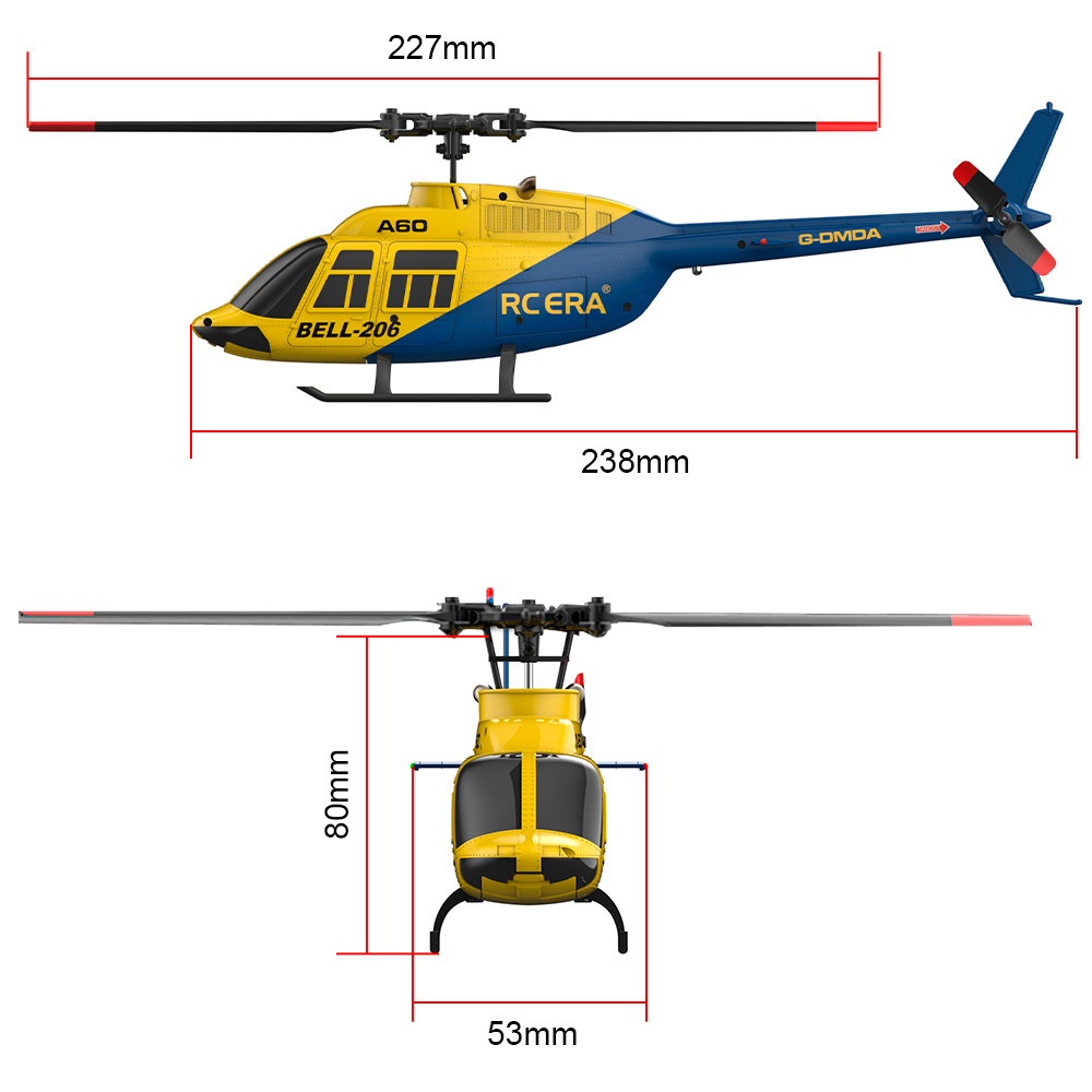 RC ERA A60 4채널 헬리콥터 1/42 스케일 벨 - Rc Helicopter Gyro 리뷰 및 가격